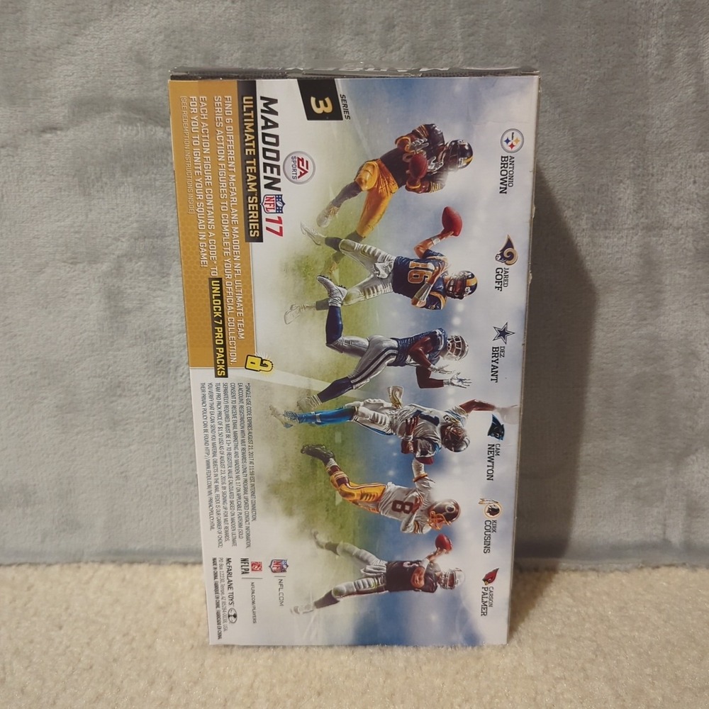 McFarlane EA Sports Madden NFL 17 Ultimate Team Series 3 DEZ BRYANT 6" Figure - Picture 3 of 6